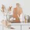 Acacia Wood Cutting Board with Handle Small Charcuterie Boards Wooden Chopping Board Decorative Mini Cutting Boards for Kitchen Meat Teak Bread Cheese Board Platter Butcher Block Food Serving Tray